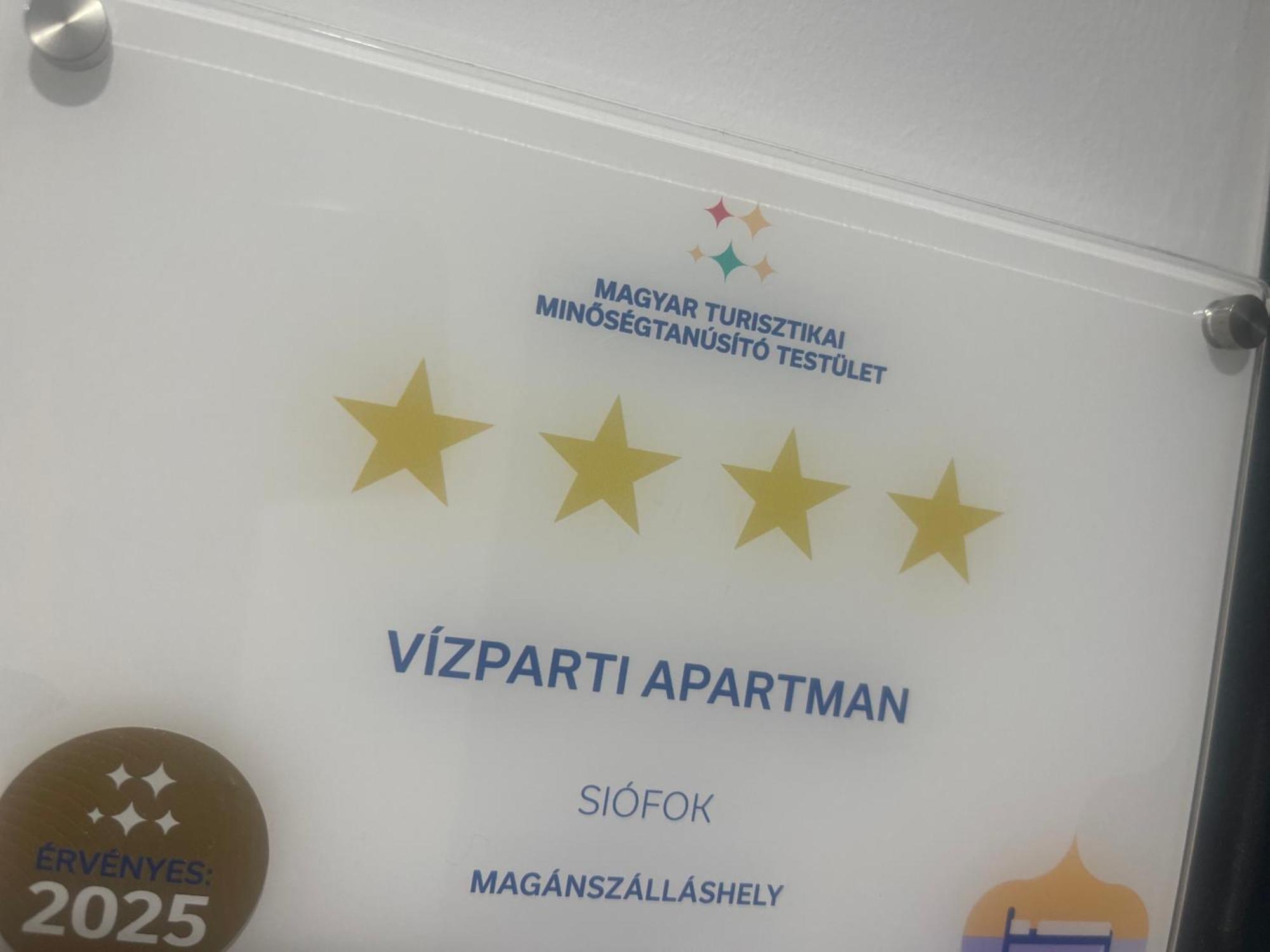 Vizparti Apartman شيوفوك المظهر الخارجي الصورة